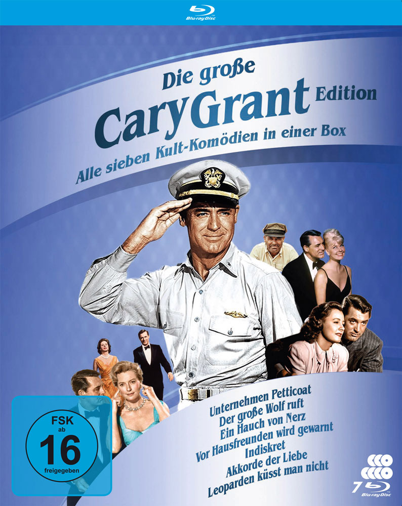Die große Cary Grant Edition (Blu-ray) (7Discss)