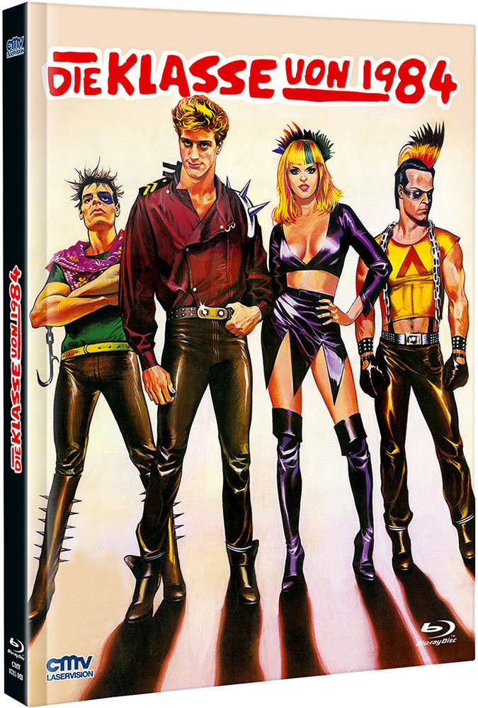 Die Klasse von 1984 (Blu-Ray+DVD) - Cover A - Mediabook - Limited 999 Edition - Uncut