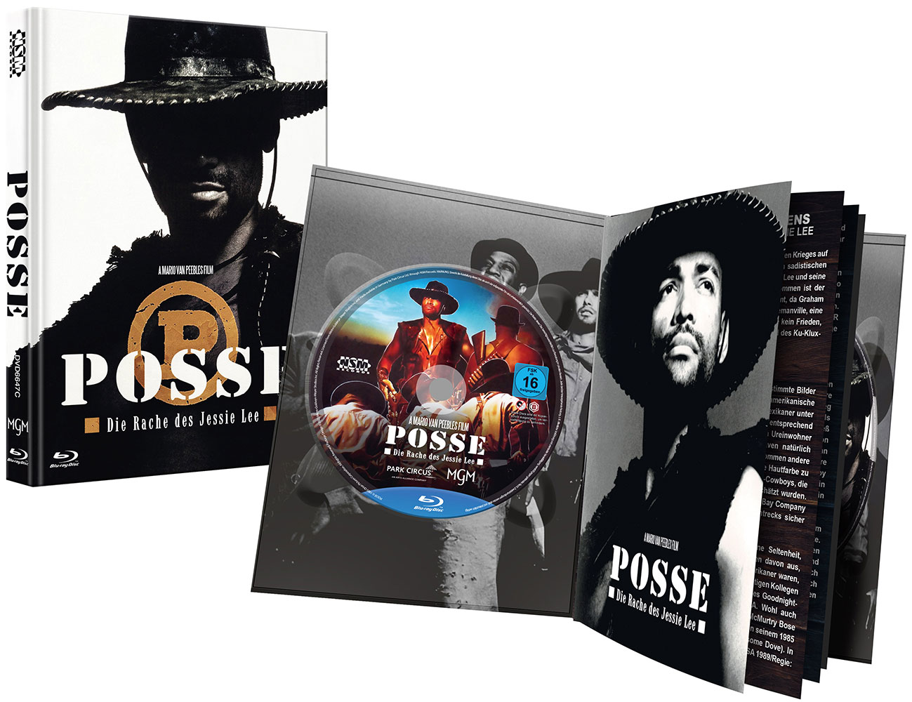 Posse - Die Rache des Jessie Lee (Blu-Ray+DVD) - Cover C - Mediabook - Limited 99 Edition - Uncut Posse - Die Rache des Jessie Lee (Blu-Ray+DVD) - Cover C - Mediabook - Limited 99 Edition - Uncut