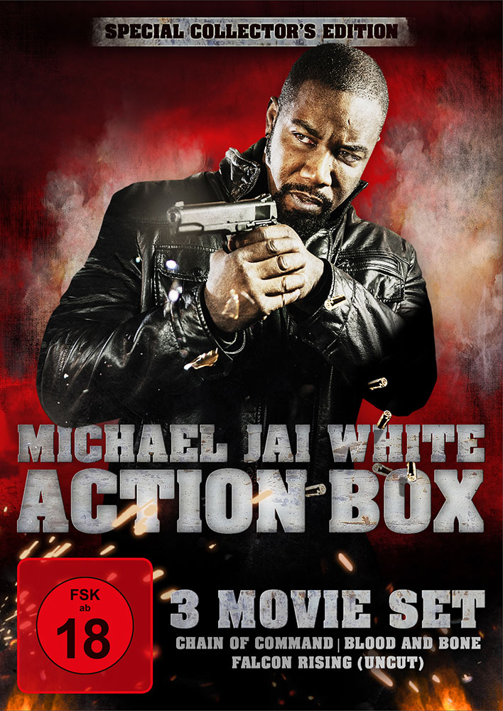 Michael Jai White Action Box (3DVD) (Falcon Rising, Chain of Command & Blood and Bone) - Uncut