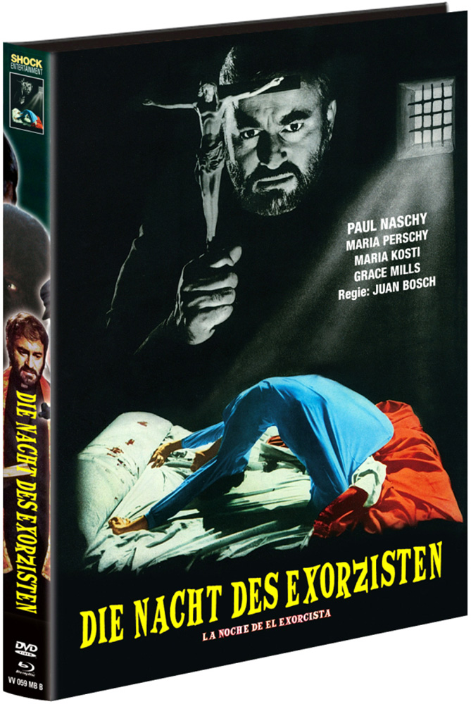 Die Nacht des Exorzisten (Blu-Ray+DVD) - Cover B - Mediabook - Limited 222 Edition