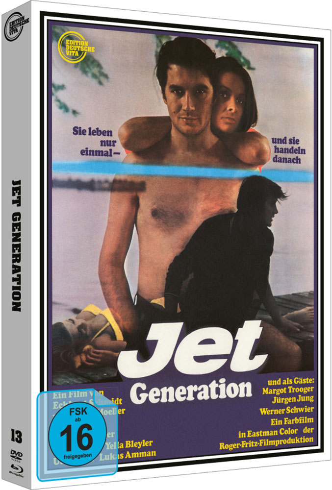 Jet Generation (Blu-Ray+DVD) - Cover B - Edition Deutsche Vita # 13 - Digipak - Limited 500 Edition