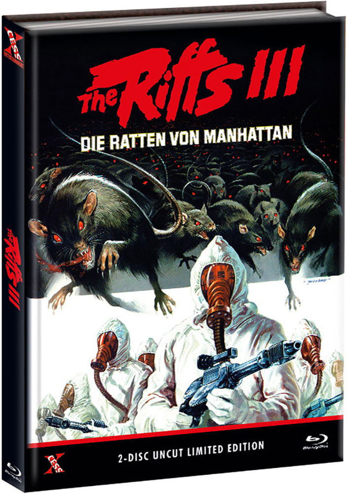 The Riffs 3 - Die Ratten von Manhattan (Blu-Ray+DVD) - Cover B - Mediabook - Limited 333 Edition - Uncut