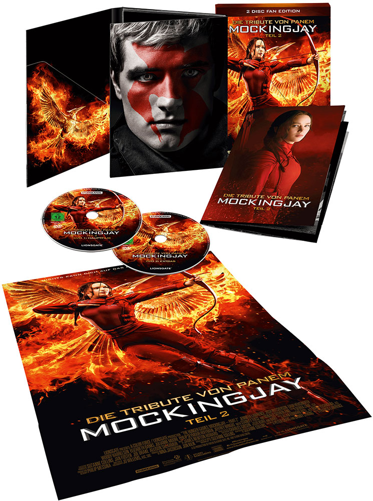Die Tribute von Panem 3 - Mockingjay - Teil 2 (2DVD) - Fan Edition