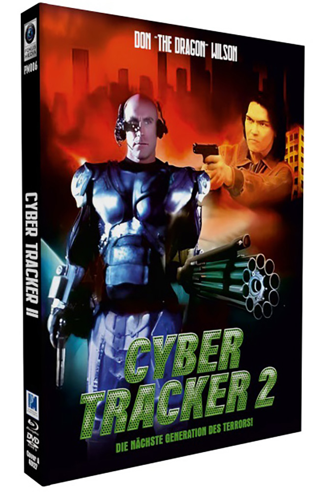 Cyber Tracker 2 - Die Rückkehr - Cover A - Mediabook (Blu-Ray+DVD) - Limited 222 Edition
