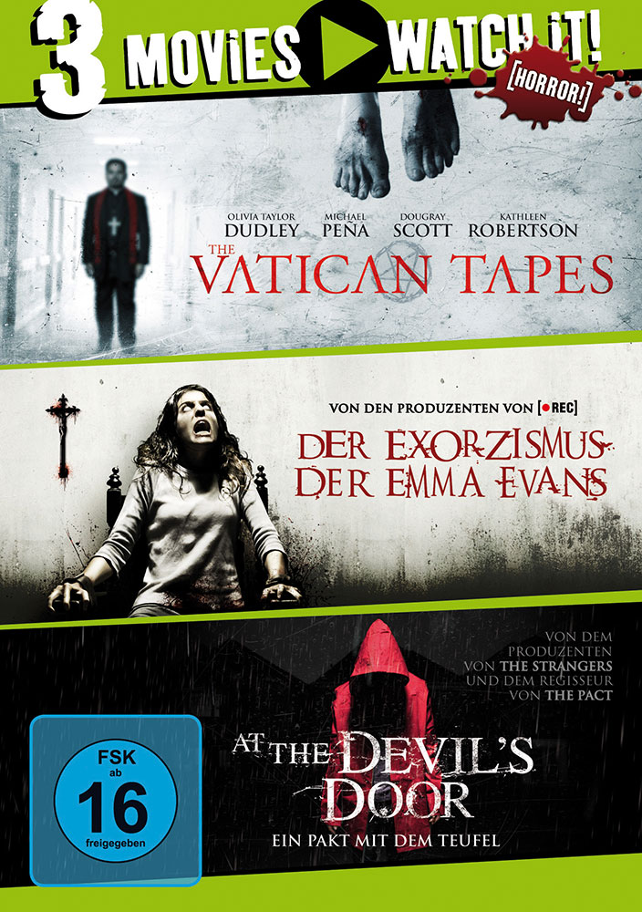 Vatican Tapes / Der Exorzismus der Emma Evans / At The Devils Door (3DVD) Vatican Tapes / Der Exorzismus der Emma Evans / At The Devils Door (3DVD)