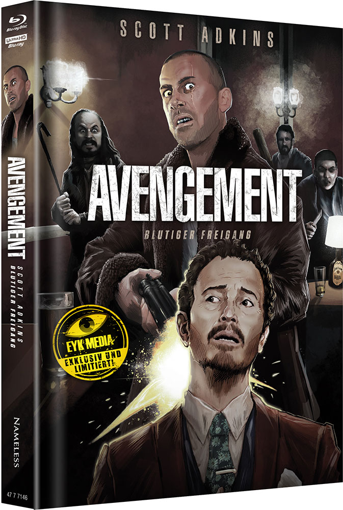 Avengement - Blutiger Freigang (4K UHD+2Blu-Ray) - Cover G - Mediabook - Limited 400 Edition