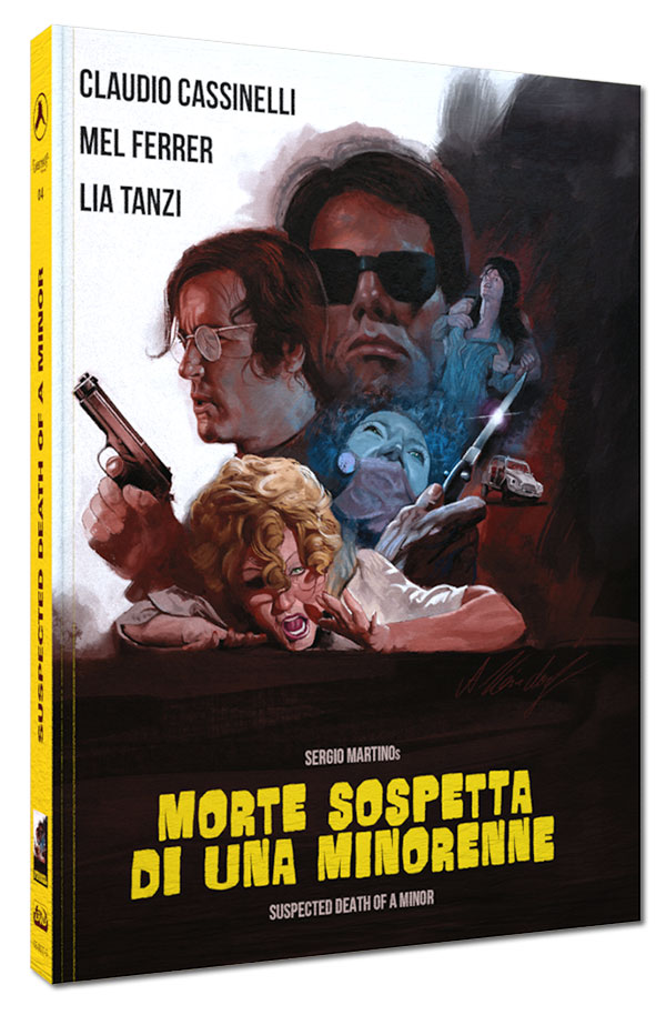 Suspicious Death Of A Minor (Blu-ray+CD) - Cover D - Mediabook - Limited 222 Edition