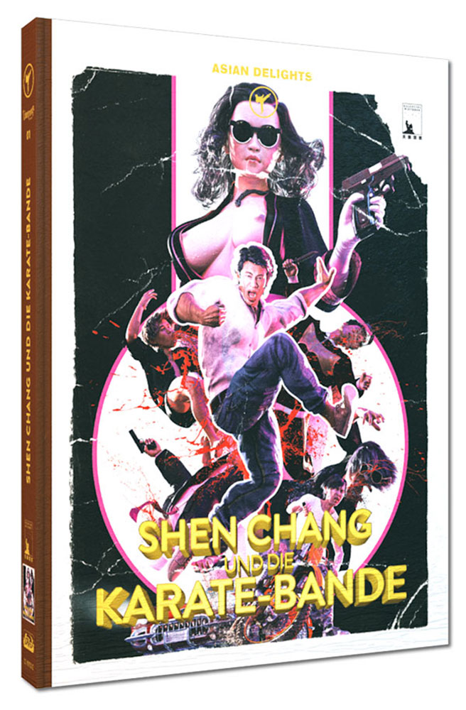 Shen Chang und die Karate-Bande (Blu-Ray+DVD) - Cover E - Mediabook - Limited 111 Edition Shen Chang und die Karate-Bande (Blu-Ray+DVD) - Cover E - Mediabook - Limited 111 Edition