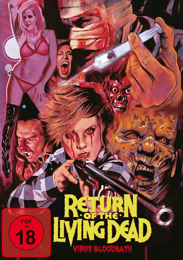 Return Of The Living Dead: Virus Bloodbath - Cover B - Limited 500 Edition Return Of The Living Dead: Virus Bloodbath - Cover B - Limited 500 Edition