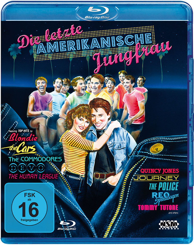 Die letzte amerikanische Jungfrau (Blu-Ray )