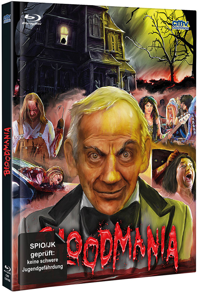 Herschell Gordon Lewis Bloodmania (Blu-Ray+DVD) - Cover B - Mediabook - Limited 399 Edition