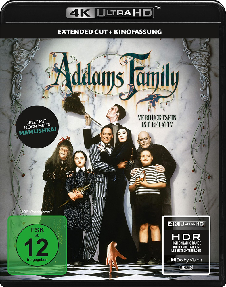 Addams Family (4K UHD) - Extended Cut & Kinofassung Addams Family (4K UHD) - Extended Cut & Kinofassung