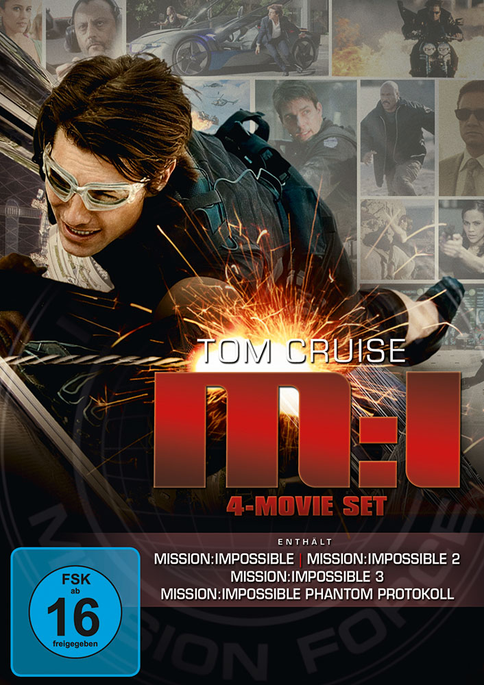 Mission Impossible 1-4 (4DVD) Mission Impossible 1-4 (4DVD)