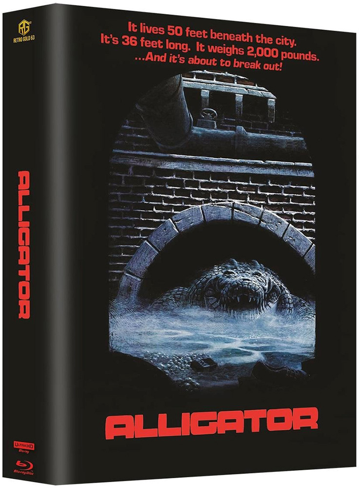 Der Horror Alligator (4K UHD+Blu-Ray) - Cover B - Mega Mediabook - Limited 200 Edition Der Horror Alligator (4K UHD+Blu-Ray) - Cover B - Mega Mediabook - Limited 200 Edition