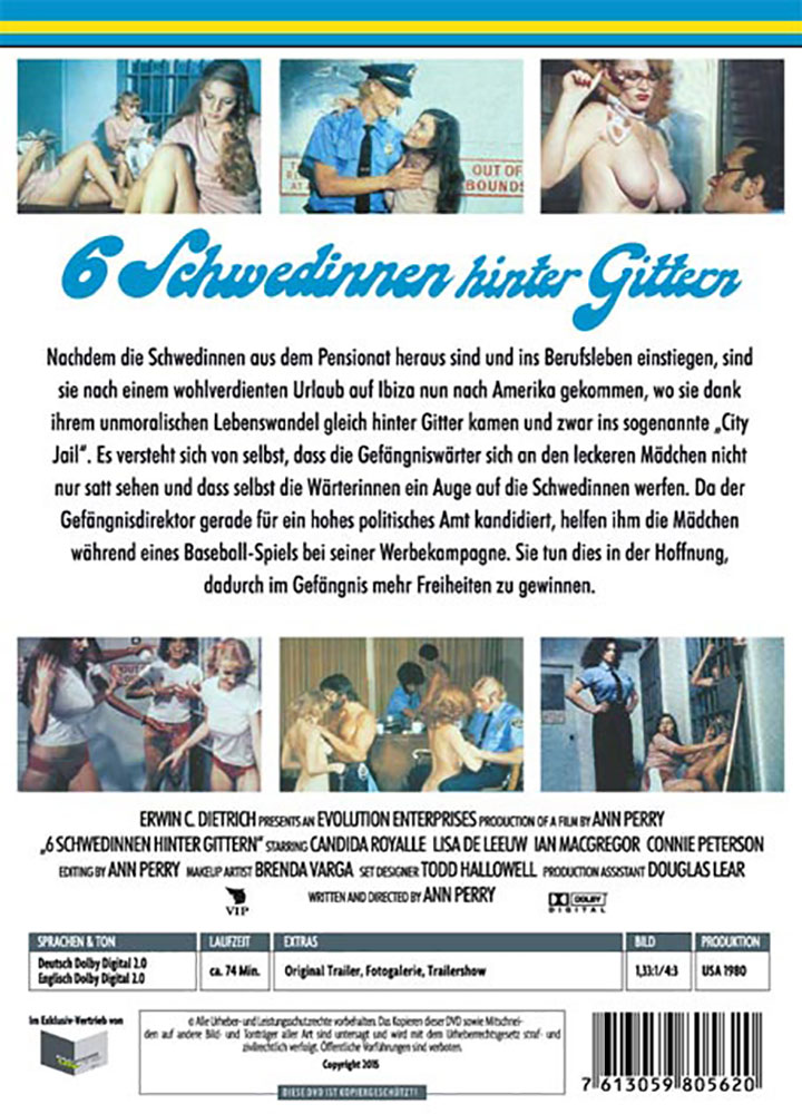 6 Schwedinnen hinter Gittern - Uncut