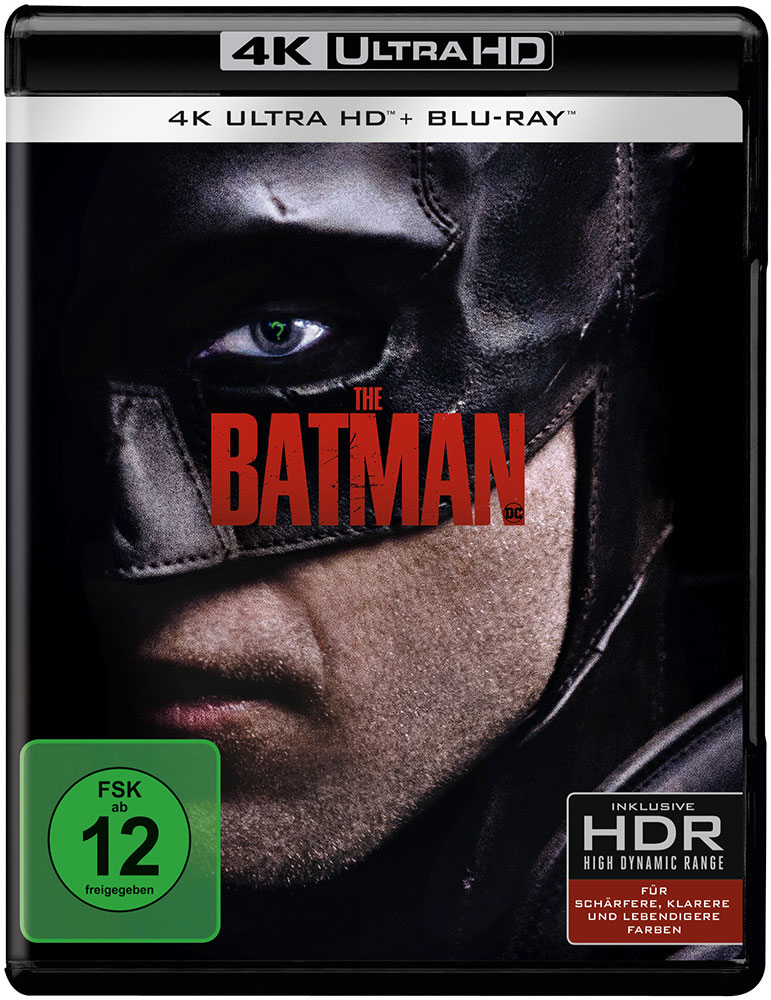 The Batman (2022) (4K UHD+2Blu-Ray) (3Discs)