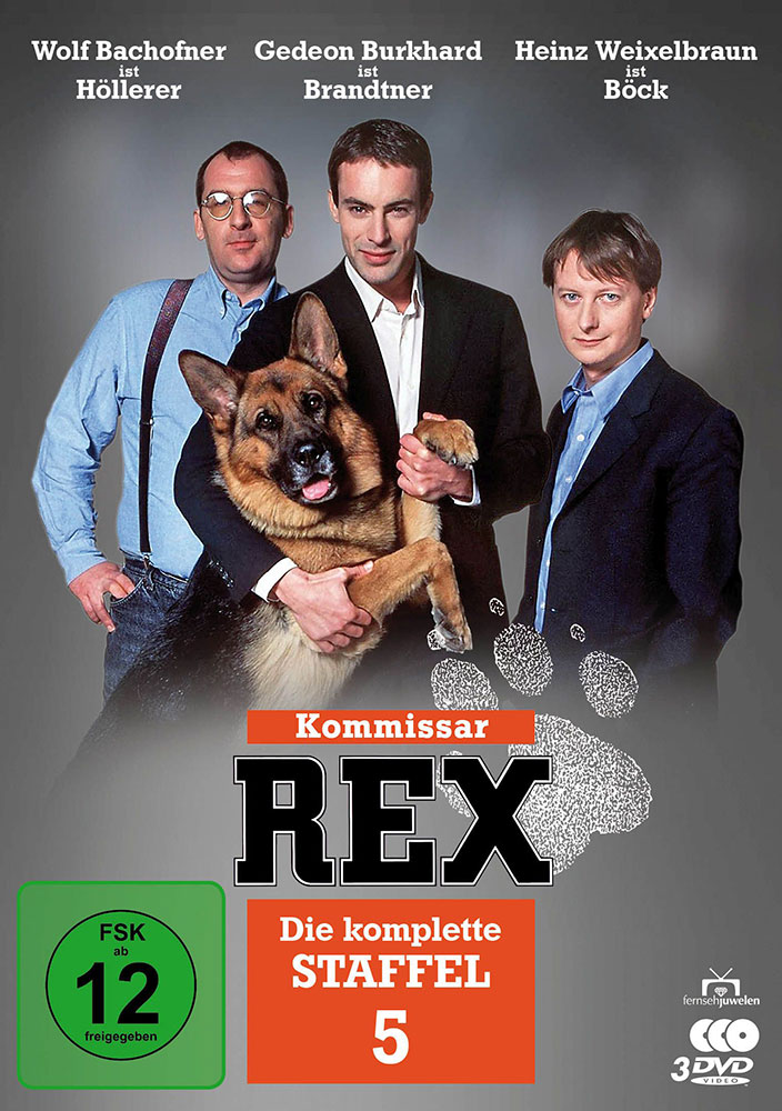 Kommissar Rex - Die komplette 5. Staffel (3DVD)