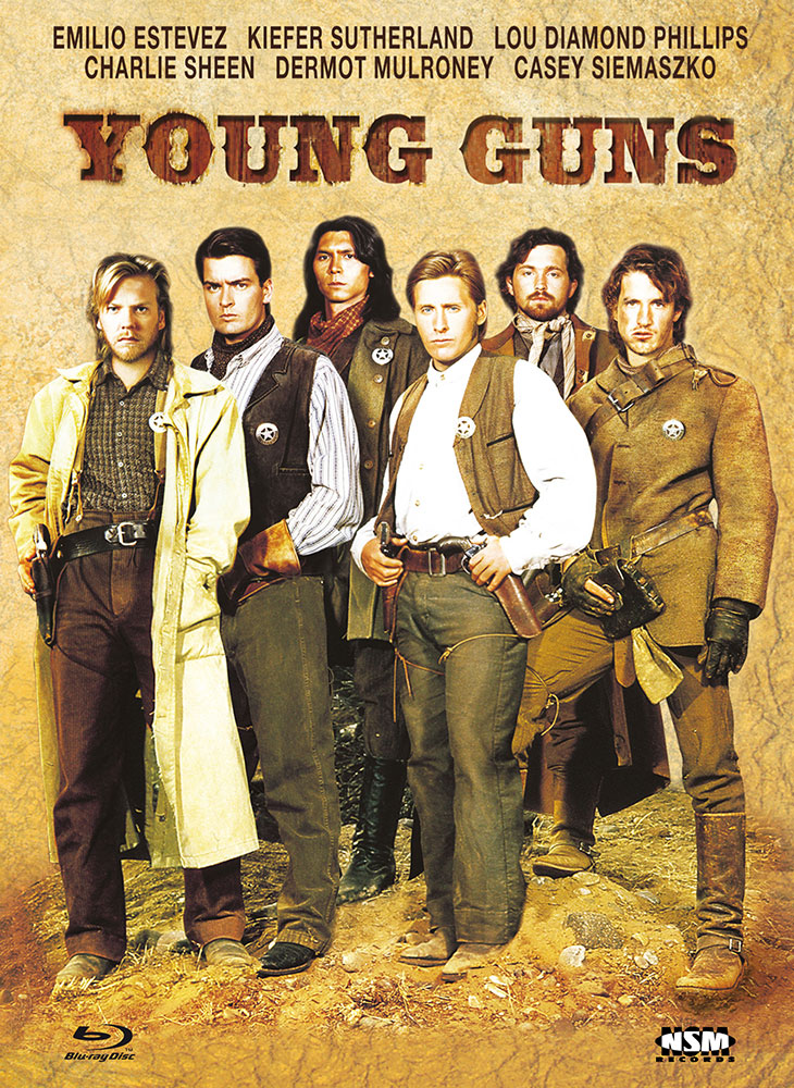 Young Guns (Blu-Ray+DVD) - Cover G - Mediabook - Limited Edition
