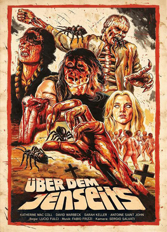Über dem Jenseits - Die Geisterstadt der Zombies (4K UHD+Blu-Ray) - US-Master - Cover D - Mediabook - Limited Edition