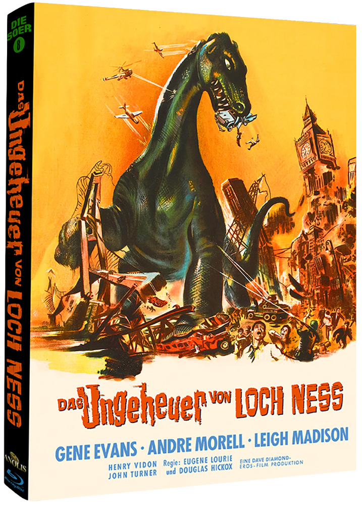 Das Ungeheuer von Loch Ness (Blu-Ray) (2Discs) - Cover B - Mediabook - Limited Edition