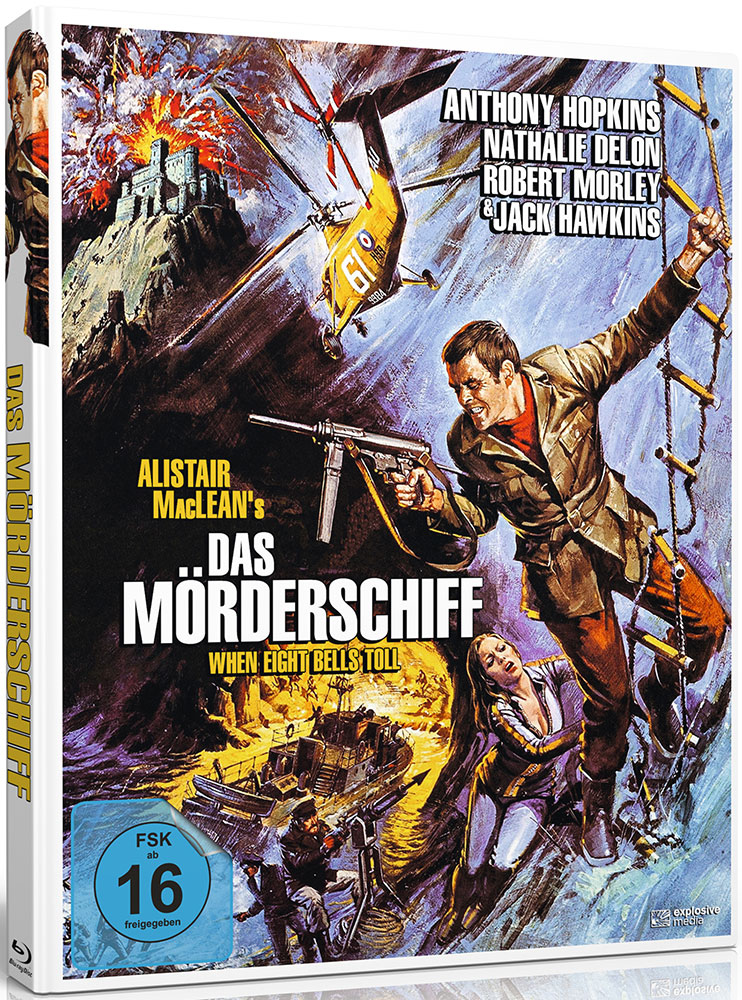 Das Mörderschiff (Blu-Ray+DVD) - Cover A - Mediabook Das Mörderschiff (Blu-Ray+DVD) - Cover A - Mediabook