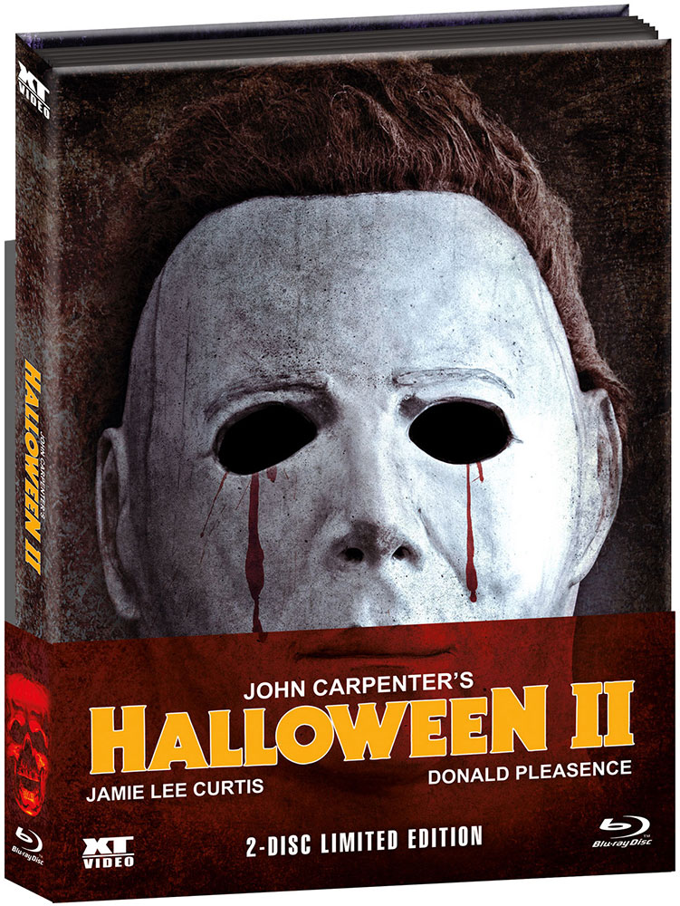 Halloween 2 (Blu-Ray+DVD) - Mediabook (Wattiert) - Cover 1 - Limited 666 Edition - Uncut