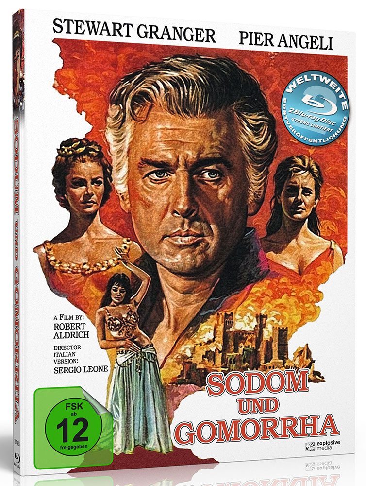 Sodom und Gomorrha - Cover A - Mediabook (Blu-Ray) (2Discs) - Limited Edition - 2 Filmfassungen Sodom und Gomorrha - Cover A - Mediabook (Blu-Ray) (2Discs) - Limited Edition - 2 Filmfassungen