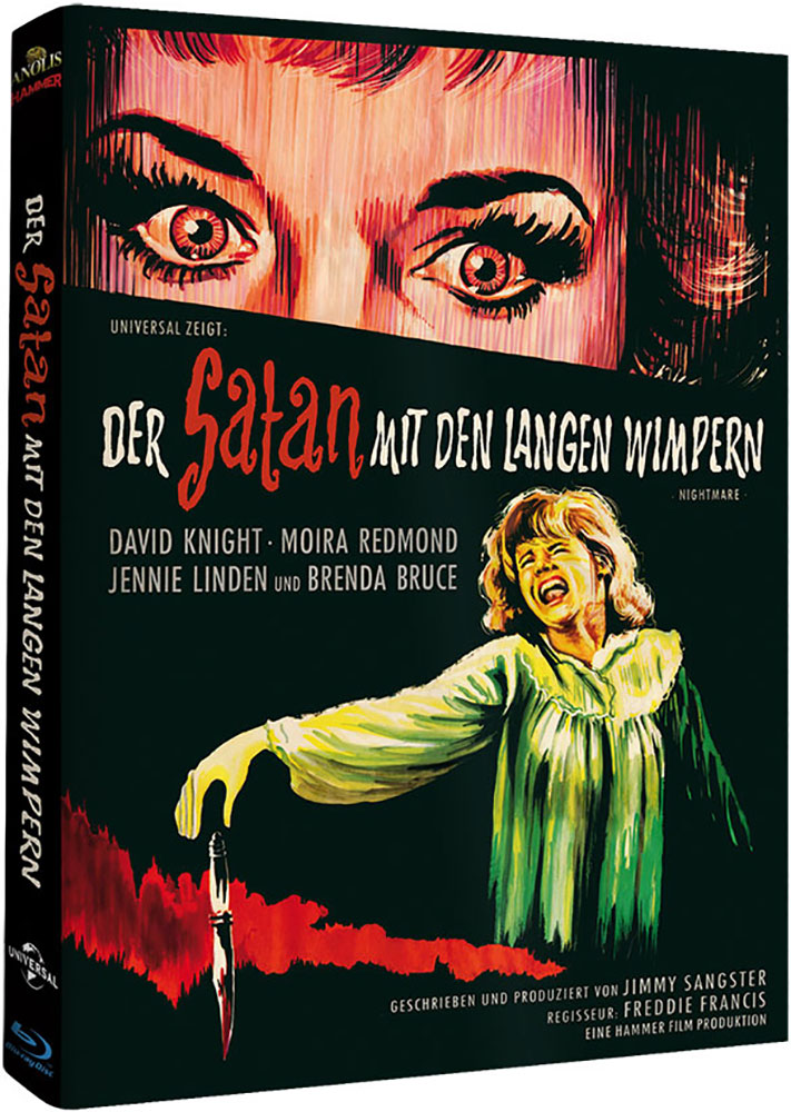 Der Satan mit den langen Wimpern (Blu-Ray) - Cover A - Mediabook Der Satan mit den langen Wimpern (Blu-Ray) - Cover A - Mediabook
