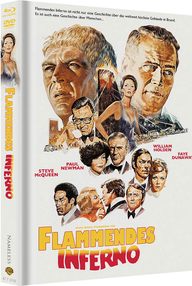 Flammendes Inferno - Cover B - Mediabook (Blu-Ray+DVD) - Limited 500 Edition