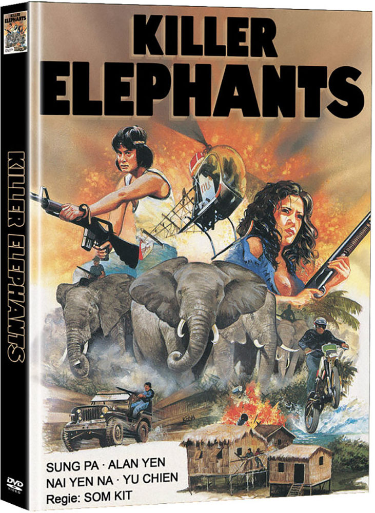 Killer Elephants (Die Killer aus dem Todescamp) (2DVD) - Cover D - Mediabook - Limited 111 Edition Killer Elephants (Die Killer aus dem Todescamp) (2DVD) - Cover D - Mediabook - Limited 111 Edition