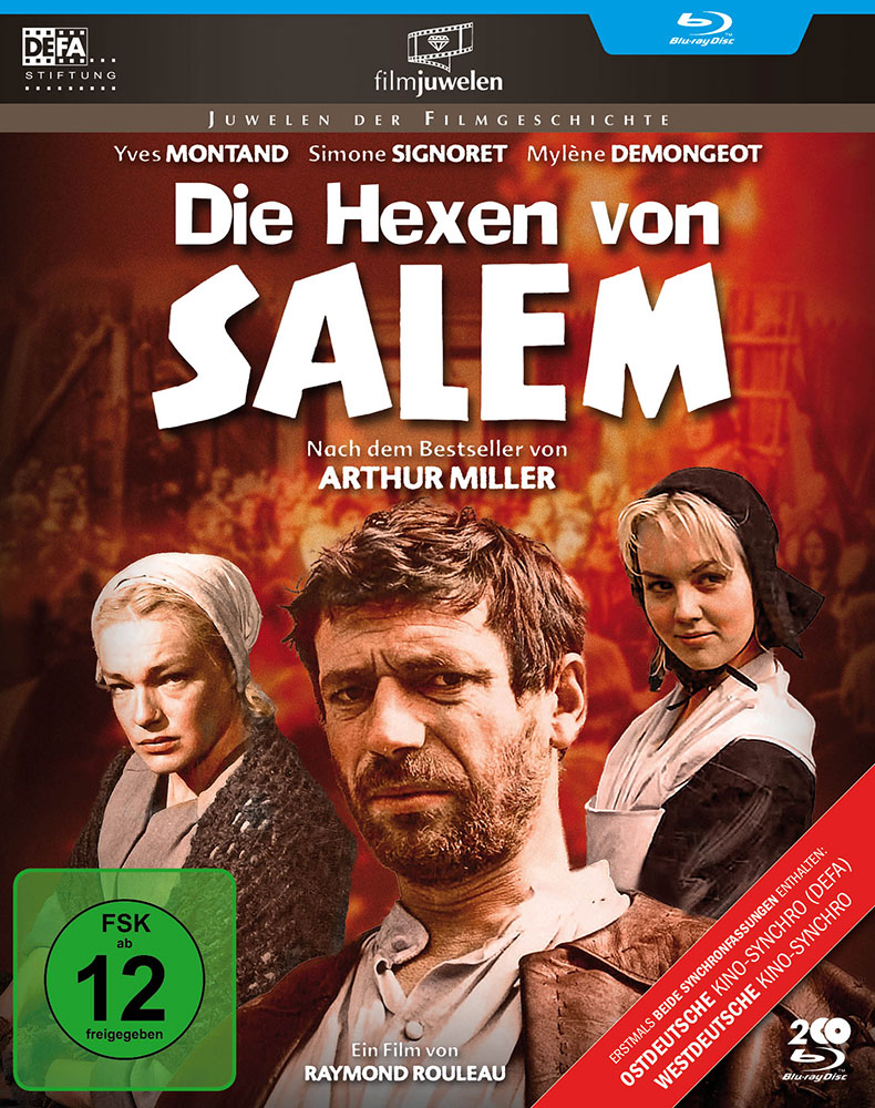Die Hexen von Salem (Hexenjagd) (Blu-Ray) (s/w) (2Discs) - 2 Filmfassungen