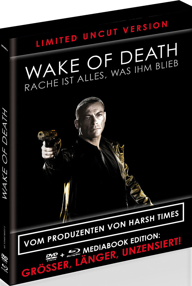 Wake Of Death (Blu-Ray+DVD) - Limited Black Book Edition - Mediabook - Uncut