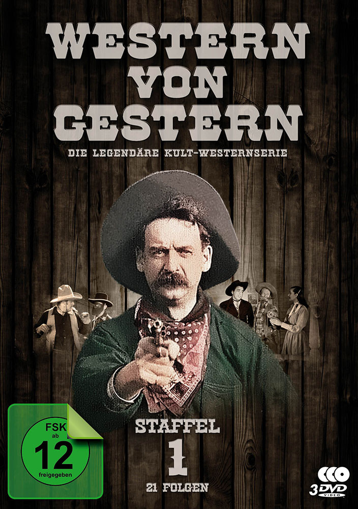 Western von Gestern - Staffel 1 (3DVD) (s/w)