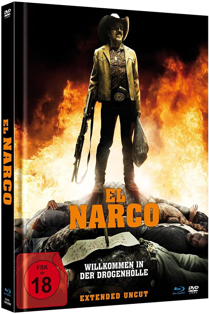 El Narco - Willkommen in der Drogenhölle (Blu-Ray+DVD) - Mediabook - Extended Uncut El Narco - Willkommen in der Drogenhölle (Blu-Ray+DVD) - Mediabook - Extended Uncut