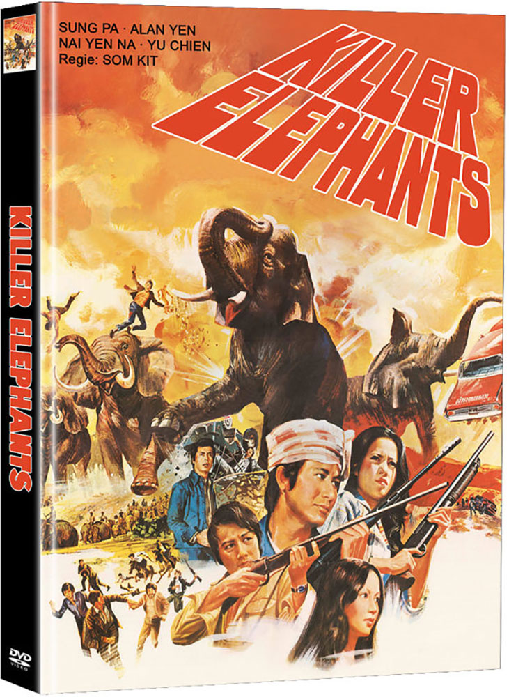 Killer Elephants (Die Killer aus dem Todescamp) (2DVD) - Cover C - Mediabook - Limited 111 Edition Killer Elephants (Die Killer aus dem Todescamp) (2DVD) - Cover C - Mediabook - Limited 111 Edition