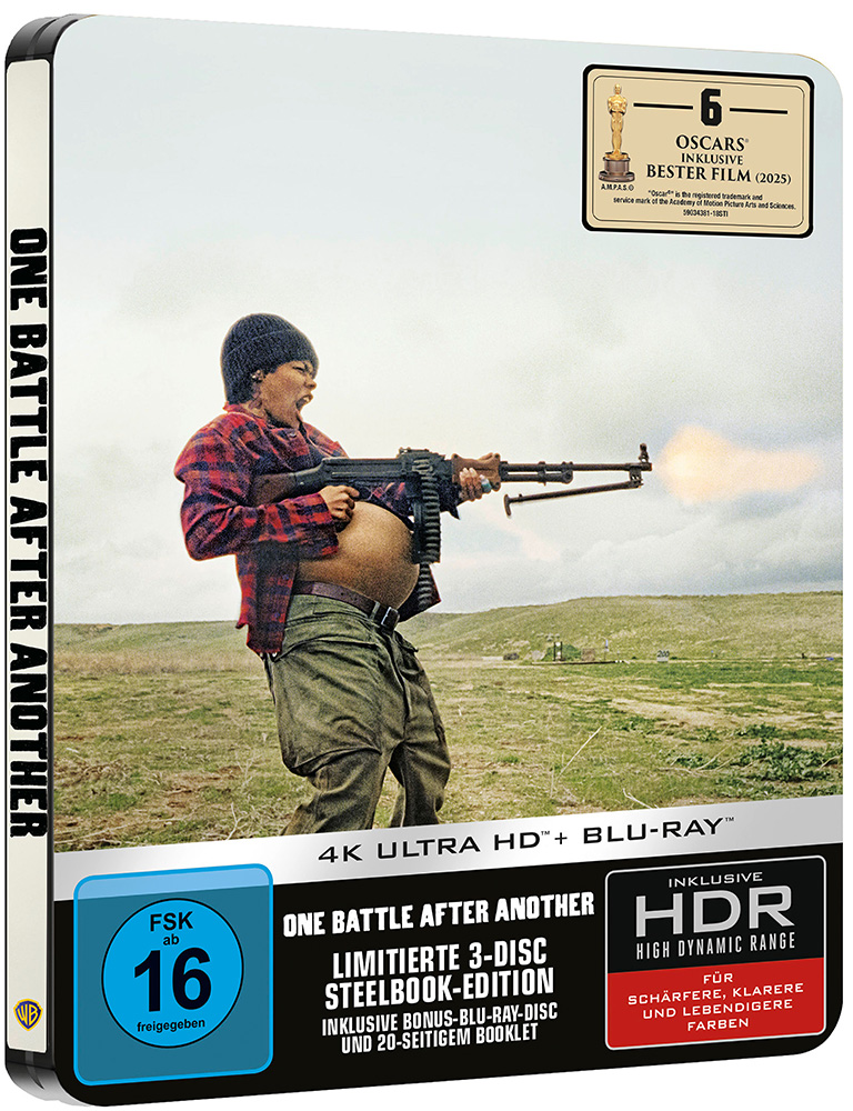 One Battle After Another (4K-UHD + Blu-Ray) - Limited SteelBook Edition