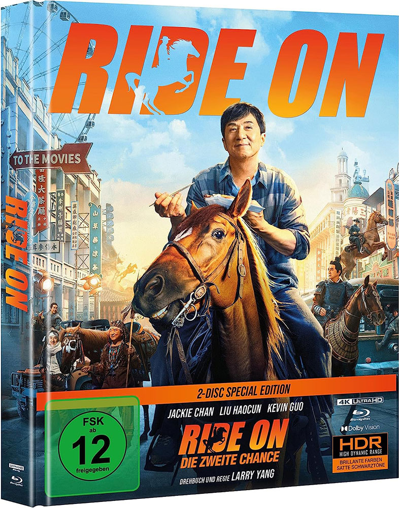 Ride On - Die zweite Chance - Mediabook (4K UHD+Blu-Ray) - Limited Edition Ride On - Die zweite Chance - Mediabook (4K UHD+Blu-Ray) - Limited Edition