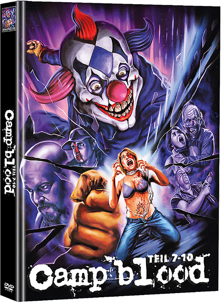 Camp Blood 7-10 (OmU) - Cover C - Mediabook (2DVD) - Limited 111 Edition Camp Blood 7-10 (OmU) - Cover C - Mediabook (2DVD) - Limited 111 Edition