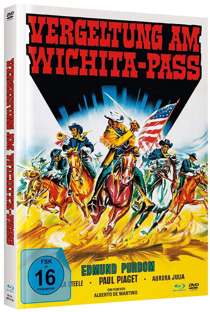 Vergeltung am Wichita-Pass (Blu-Ray+DVD) - Cover A - Mediabook - Limited 1000 Edition Vergeltung am Wichita-Pass (Blu-Ray+DVD) - Cover A - Mediabook - Limited 1000 Edition
