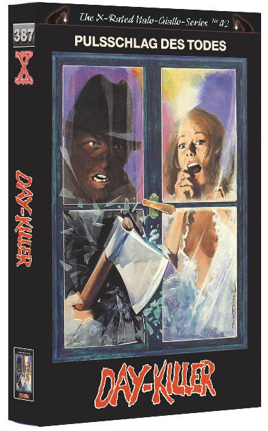 5 Donne per l´Assassino (Day Killer - Pulsschlag des Todes) (Blu-Ray) - Cover F - große Hartbox - Limited 66 Edition