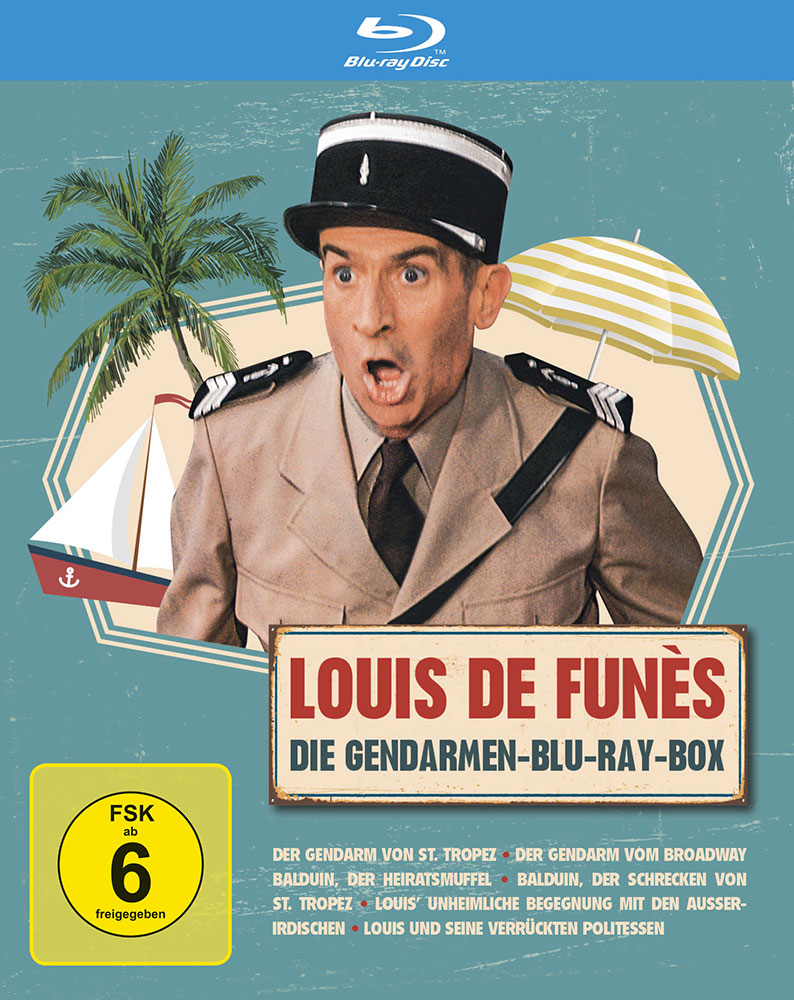 Louis de Funes - Die Gendarmen Box (Blu-Ray) (3Discs)
