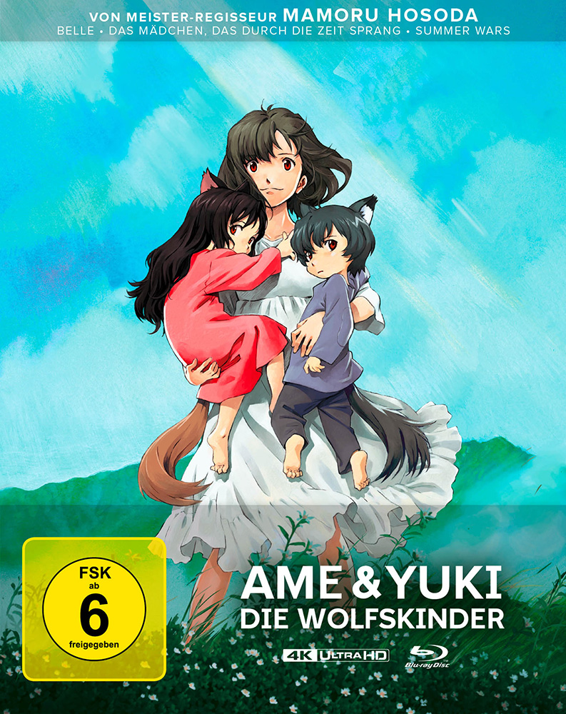 Ame & Yuki - Die Wolfskinder (4K Ultra HD+Blu-ray) - Limited SteelBook Edition