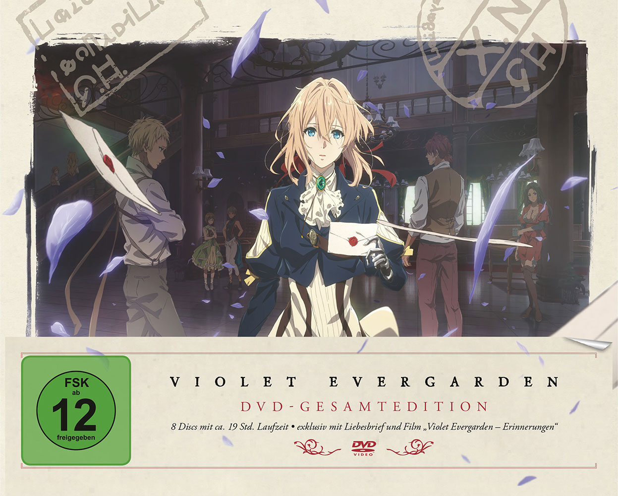 Violet Evergarden - Gesamtedition (8DVD)