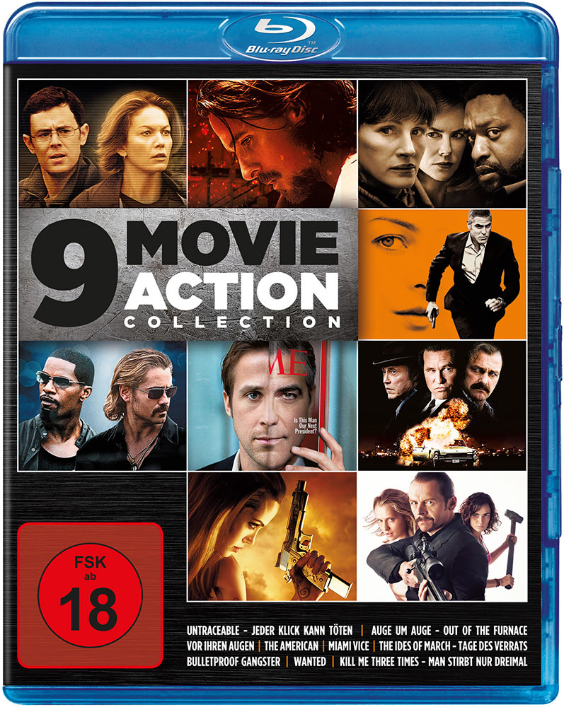 9 Movie Action Collection (Blu-Ray)