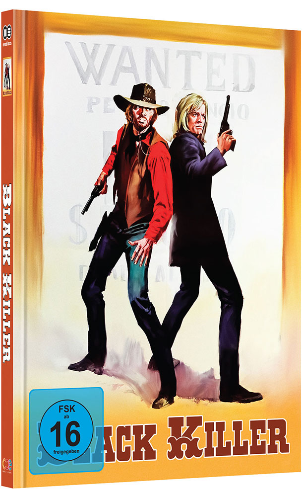 Black Killer - Cover A - Mediabook (Blu-Ray+DVD) - Limited Edition