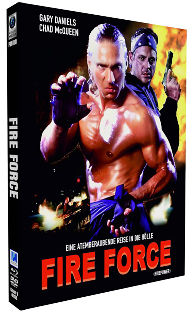 Fire Force (Blu-Ray+DVD) - Cover A - Mediabook - Limited 222 Edition