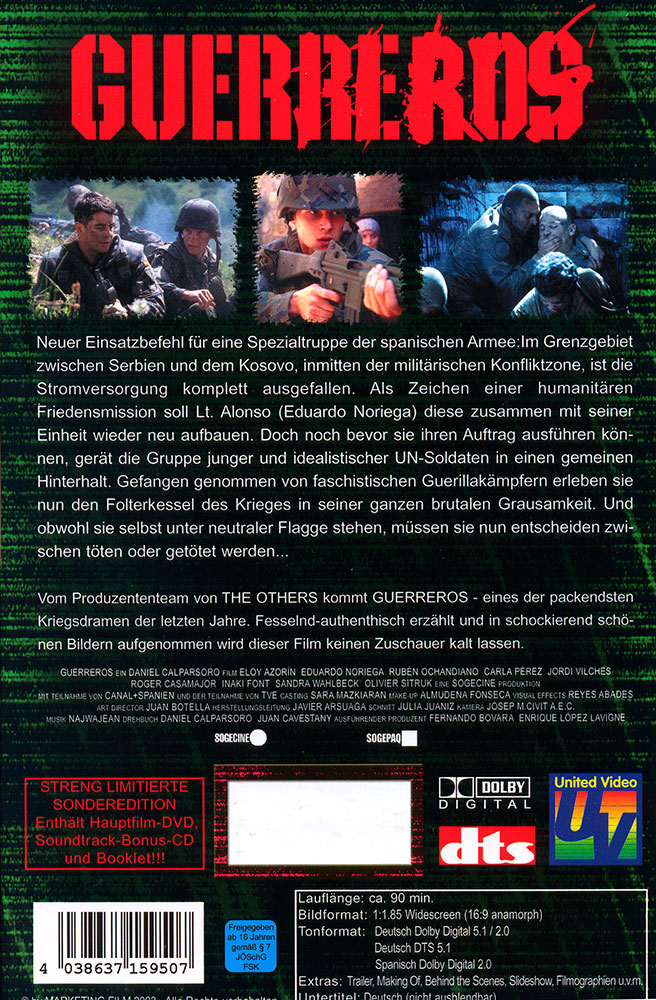 Guerreros - Special Edition (DVD+CD) (2Discs)