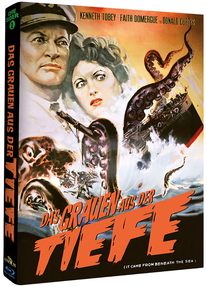 Das Grauen aus der Tiefe (It Came from Beneath the Sea)(Blu-Ray) - Cover B - Mediabook - Limited Edition - Uncut