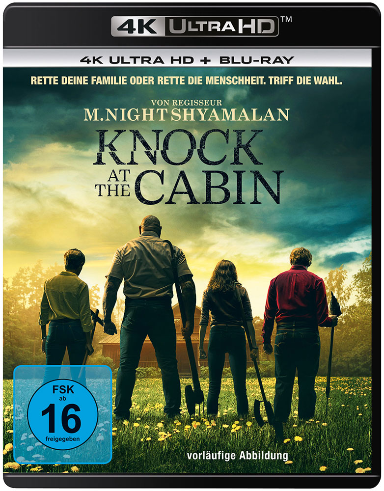 Knock at the Cabin (4K UHD+Blu-Ray) Knock at the Cabin (4K UHD+Blu-Ray)